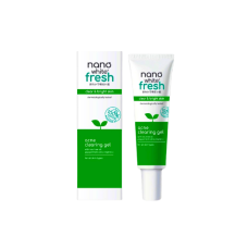 Nano White Fresh Clear & Bright Skin Acne Clearing Gel 30ml
